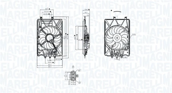 Fan, engine cooling